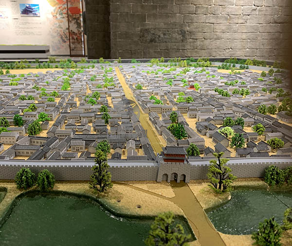 丰城市建筑模型